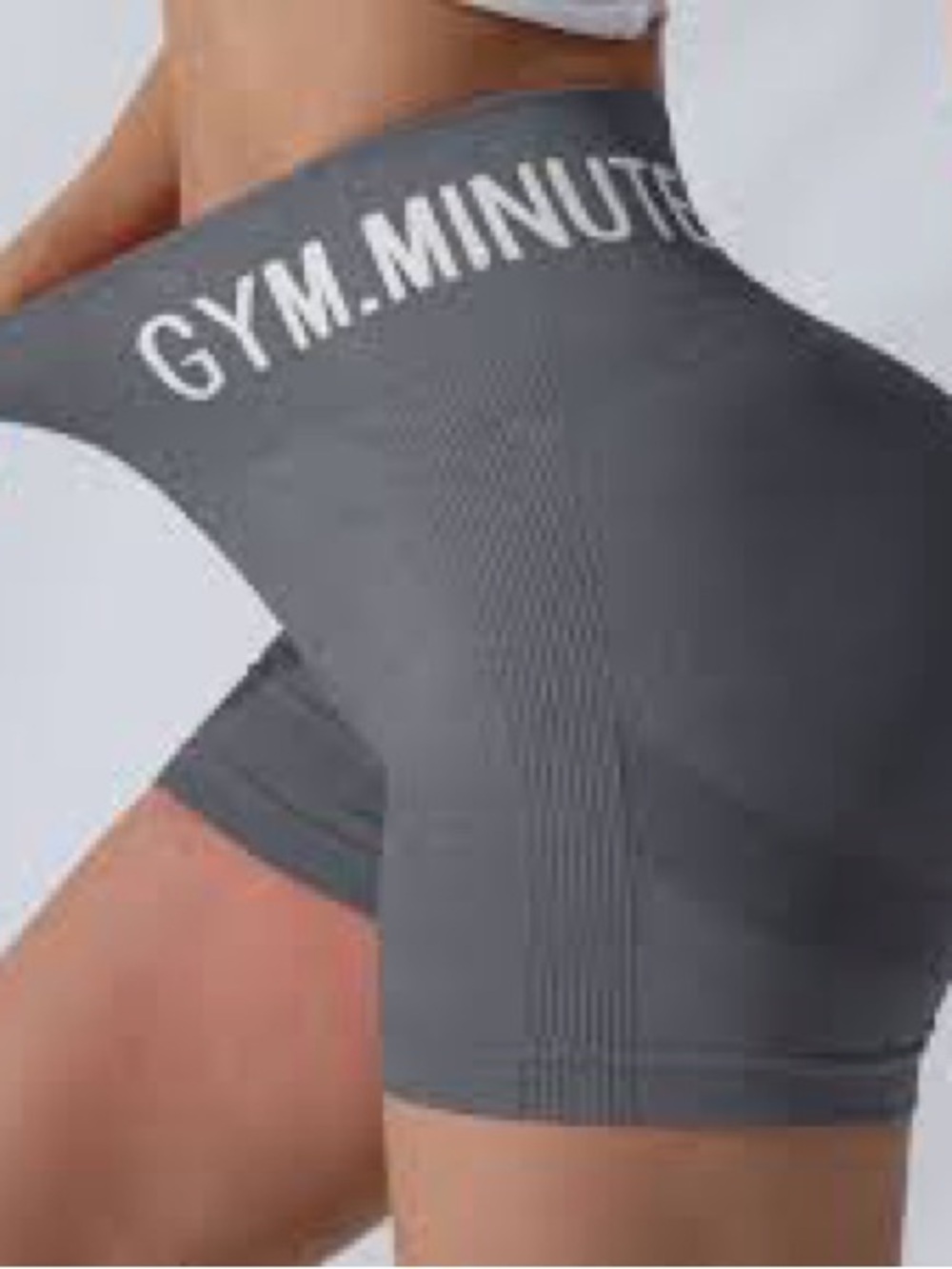 Gym.Mind High-Rise Black Women's Bike Shorts